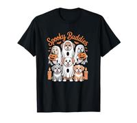 Spooky Buddies Cute Halloween Puppy Ghost Costume T-Shirt