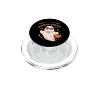 Spooky But Fabulous Cute Ghost Halloween Bats Pumpkin PopSockets PopGrip for MagSafe
