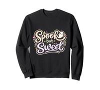 Spooky but Sweet Cute Ghost Halloween Trick or Treat Sweatshirt
