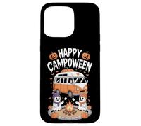 Spooky Campfire Happy Campoween RV Lovers Case for iPhone 15 Pro Max