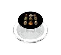 Spooky Capybara Creepy Cute Halloween Ghost Capybara Lovers PopSockets PopGrip for MagSafe
