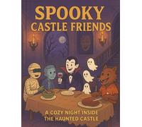 Spooky Castle Friends: A Fun and Friendly Halloween Coloring Book for All Ages - Featuring 30 Unique Illustrations