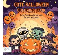 Spooky Chibi Halloween: A Cute Halloween Coloring Book: 50 Cute & Adorable Chibi Halloween Characters to Color