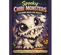 Spooky Chibi Monsters Coloring Book for Adults: 35 Single-Sided Creepy Kawaii Creatures, Cute Yet Twisted Chibi Beasts & Adorably Dark Horror ... and Stress Relief (Creepy Kawaii Collection)