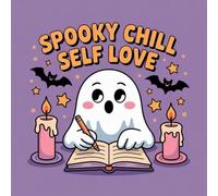 Spooky Chill Self Love Coloring Book for Kids Ages 2-8: Encourage Relaxation For Boys And Girls Holiday Gift Adorable Easy Outlines Improve Fine Motor ... GiftEncourage Relaxation For Boys And Girl