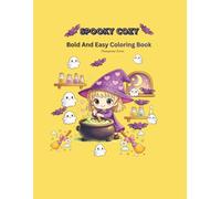 Spooky Cozy: Bold and Easy Coloring Book