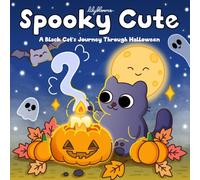 Spooky Cute: A Black Cat’s Journey Through Halloween