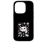 Spooky Cute Axolotl Witchy Dark Kawaii Case for iPhone 14 Pro