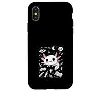 Spooky Cute Axolotl Witchy Dark Kawaii Case for iPhone X/XS