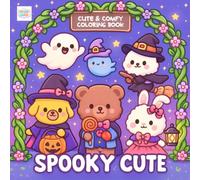 Spooky Cute Coloring Book: A Soft and Silly Collection of Adorable Animal Ghosts and Cozy Halloween Fun
