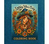 Spooky Cute Halloween Coloring Book for Teens and Adults: Single-Sided Kawaii & Gothic Designs with Ghosts, Cats, Pumpkins, Skulls & Witches (Halloween Coloring Books)