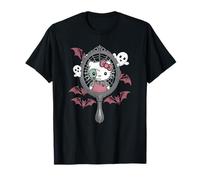 Spooky Cute Kawaii Cat Pumpkin Ghost Halloween Women T-Shirt
