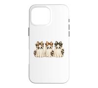 Spooky Cute Raccoon Halloween Ghost Boo Crew Case for iPhone 16 Pro Max