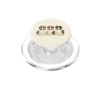 Spooky Cute Raccoon Halloween Ghost Boo Crew PopSockets PopGrip for MagSafe