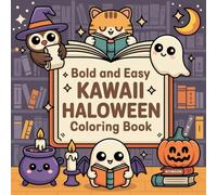 Spooky Cutie: A Cute Halloween Coloring Book: Adorable Ghosts, Pumpkins, Black Cats & More for a Fun, Relaxing Fall Activity