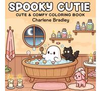 Spooky Cutie: Cute & Comfy Coloring Book for Kids: Relaxing Halloween Designs to Spark Creativity and Calm in Young Artists