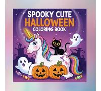 Spooky cutie Halloween coloring book