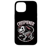 Spooky Dachshund Wiener Dog Skeleton Sausage Dog Halloween Case for iPhone 15