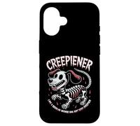 Spooky Dachshund Wiener Dog Skeleton Sausage Dog Halloween Case for iPhone 16