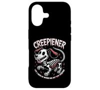 Spooky Dachshund Wiener Dog Skeleton Sausage Dog Halloween Case for iPhone 17