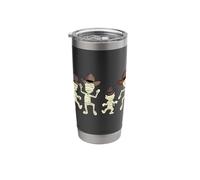 Spooky Dancing Mummy Zombie Trick Or Treat Halloween Stainless Steel Insulated Tumbler
