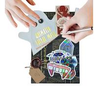 Spooky Date with A Book Decorative Funny Ghost Bat Seasonal