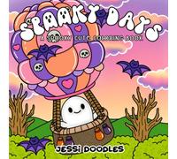 Spooky Days: A Spooky Cute Coloring Book (Cozy Coloring)