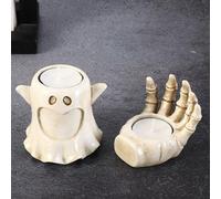 Spooky Decorations Elegant Home Décor Décor Items Resin Ornaments Carved Decorations Home Gardening Crafts Ornaments Halloween Skeleton DecorationB,11x8x7
