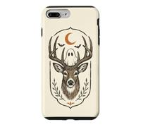 Spooky Deer Ghost Moon Halloween Forest Case for iPhone 7 Plus/8 Plus