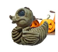 Spooky Duck Bones - Small Strange Waterfowl Statue - Haunted Christmas - and Anatomical Art | Spooky Festive Indoor Outdoor Accessory Pair