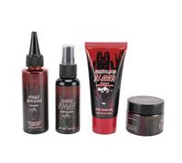 Spooky Fake Blood Makeup Set, Portable Scream Blood Gel Coagulated Blood and Blood Spray for Anytime Anywhere Use, Enhance the Festival Atmosphere