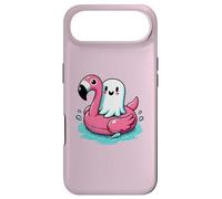 spooky flamingo ghost Pool Funny Spooky Summer Summerween Case for iPhone Air