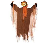 Spooky Flying Pumpkin Ghosts Outside Decor - Outdoor Ghost Decoration, Halloween Decor with Ghostly Sound for Party, Front Yard, Garden & Terrace