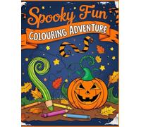 Spooky fun colouring adventure