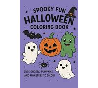 Spooky Fun Halloween: Coloring Book