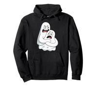 Spooky Funny Faces of the Corporate Cheater Halloween Pullover Hoodie