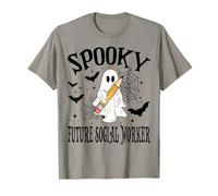 Spooky Future Social Worker Halloween School T-Shirt