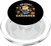 Spooky Gardener Halloween Ghost Funny Gardening Plants Lover PopSockets PopGrip for MagSafe