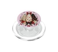 Spooky Ghost Cherry Skull Gothic Coquette Halloween Bow PopSockets PopGrip for MagSafe