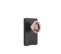 Spooky Ghost Cherry Skull Gothic Coquette Halloween Bow PopSockets PopWallet for MagSafe