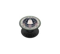 Spooky Ghost Dark Humor Living The Dream Bookish Reading PopSockets Adhesive PopGrip