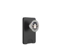 Spooky Ghost Dark Humor Living The Dream Bookish Reading PopSockets PopWallet for MagSafe