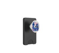 Spooky Ghost Reading Book at Lake Bookish Teacher Halloween PopSockets PopWallet for MagSafe