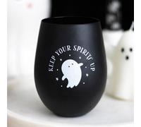 Spooky Ghost Stemless Glass - Keep Your Spirits Up, 500Ml