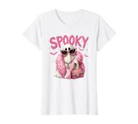 Spooky Glamorous Ghost Value Graphic T-Shirt, Women, White, M