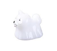 Spooky Glow in The Dark Halloween Dog Figurine | Durable Resin Desktop Ornament for Home Party Decor | Cute Pet Lover Gift, Shelf Decor, | Lightweight Collectible (One Size) (A)