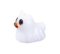 Spooky Glow in The Dark Halloween Dog Figurine | Durable Resin Desktop Ornament for Home Party Decor | Cute Pet Lover Gift, Shelf Decor, | Lightweight Collectible (One Size) (E)