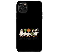 Spooky Goose Gang Halloween, Geese Walking Scary Funny Case for iPhone 11 Pro Max
