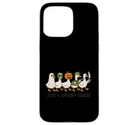 Spooky Goose Gang Halloween, Geese Walking Scary Funny Case for iPhone 15 Pro Max