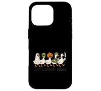 Spooky Goose Gang Halloween, Geese Walking Scary Funny Case for iPhone 16 Pro